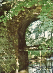 
Underbridge near Kepwick village, Kepwick Railway, North Yorkshire, August 1975